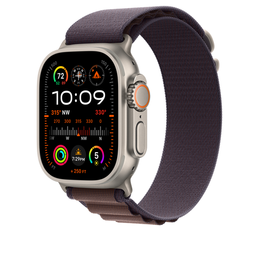 Apple Watch 44/45/49 mm indigový Alpský tah – velký - istyle.work