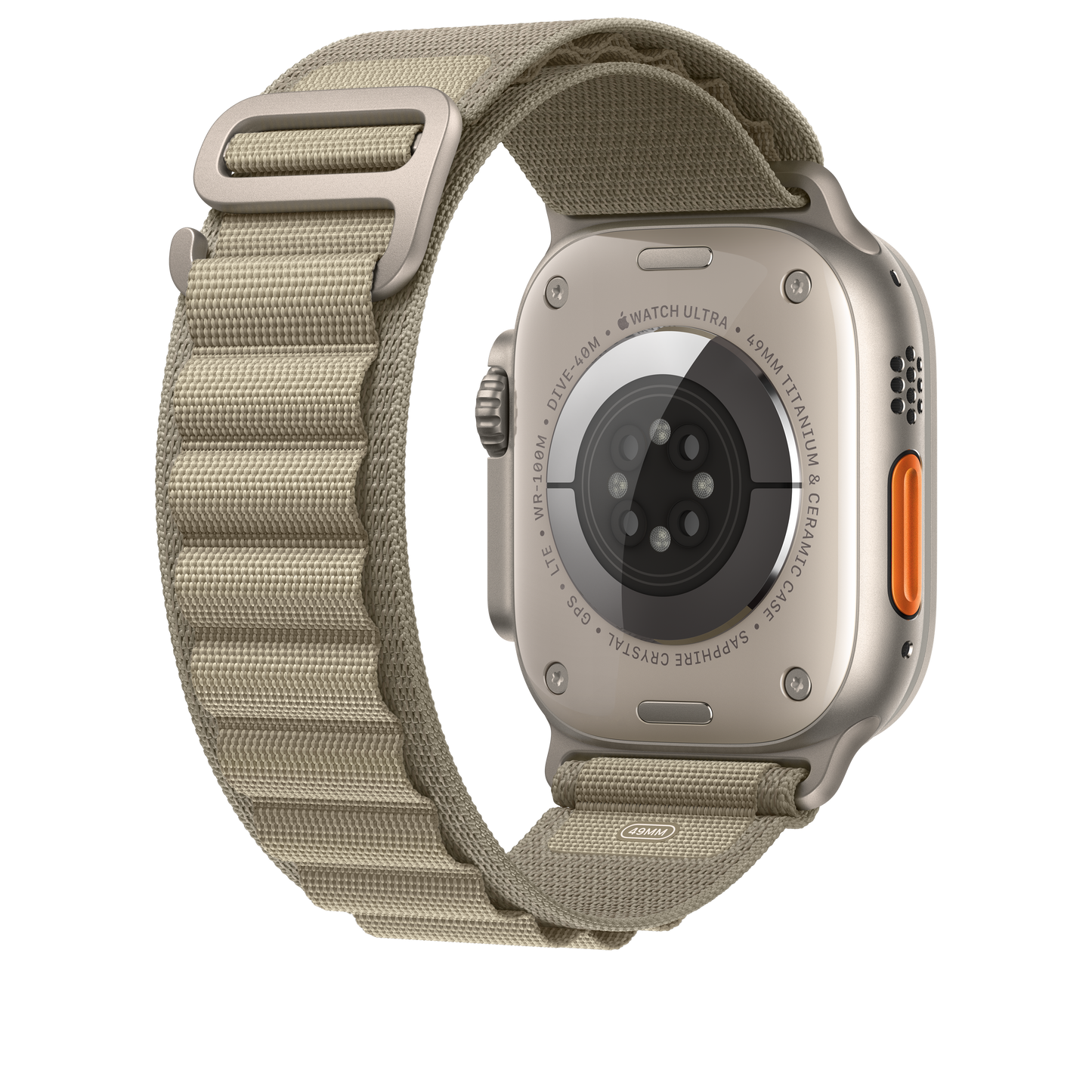 Apple Watch 44/45/49 mm olivový Alpský tah – střední - istyle.work