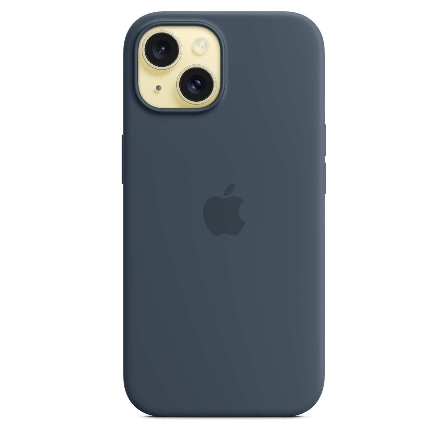 Apple silikonový kryt s MagSafe na iPhone 15 – bouřkově modrý - istyle.work