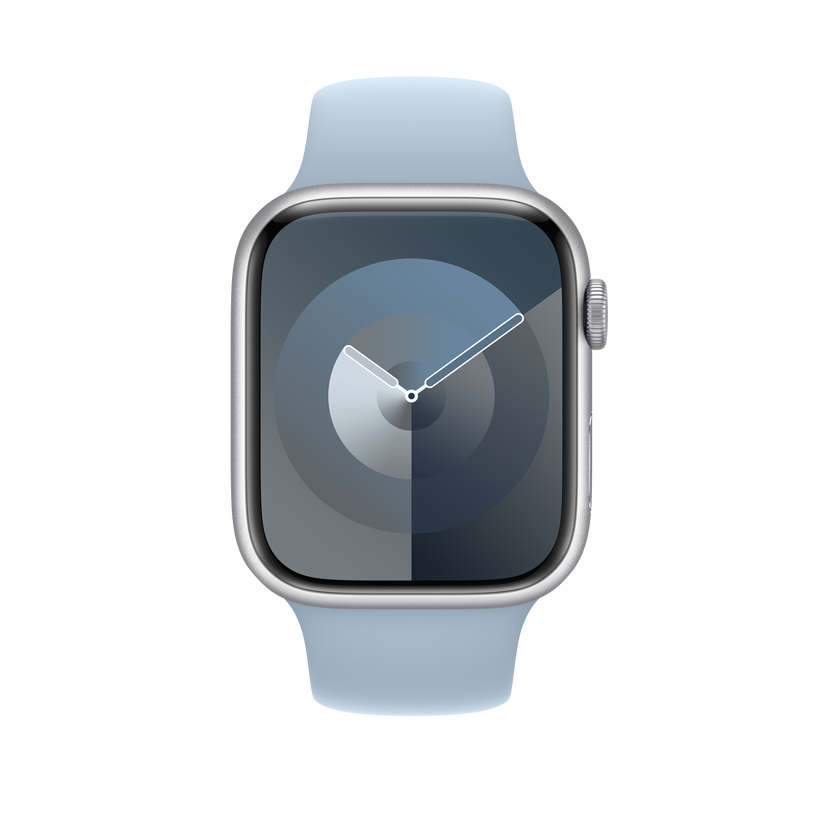 Apple 42/44/45/49mm světle modrý sportovní řemínek S/M - istyle.work