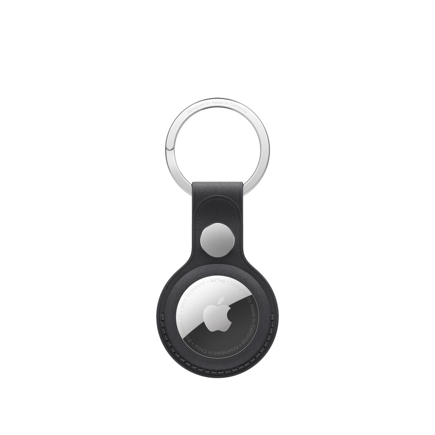 Apple klíčenka z tkaniny FineWoven na AirTag - černá - istyle.work