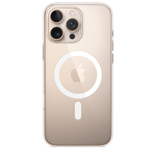 Apple průhledný kryt s MagSafe na iPhone 16 Pro Max - istyle.work