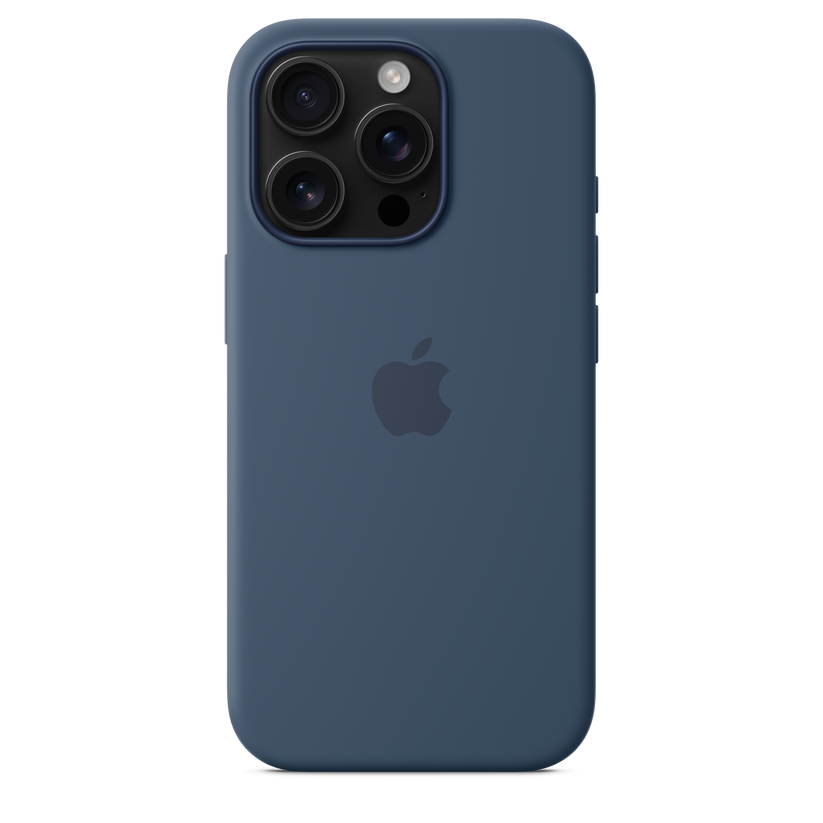 Apple silikonový kryt s MagSafe na iPhone 16 Pro - denimový - istyle.work