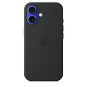 Apple silikonový kryt s MagSafe na iPhone 16 - černý - istyle.work