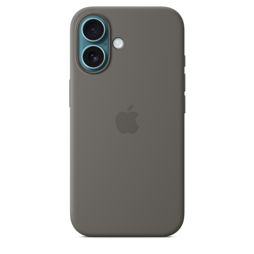 iPhone 16 Silicone Case with MagSafe - Stone Grey - istyle.work