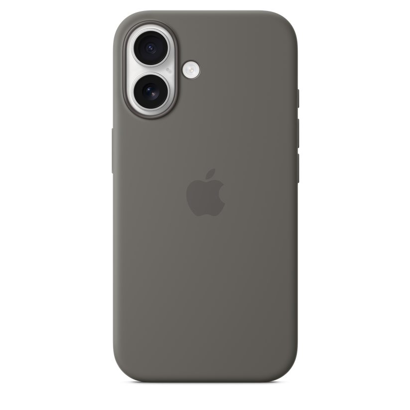 iPhone 16 Silicone Case with MagSafe - Stone Grey - istyle.work