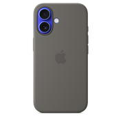 iPhone 16 Silicone Case with MagSafe - Stone Grey - istyle.work