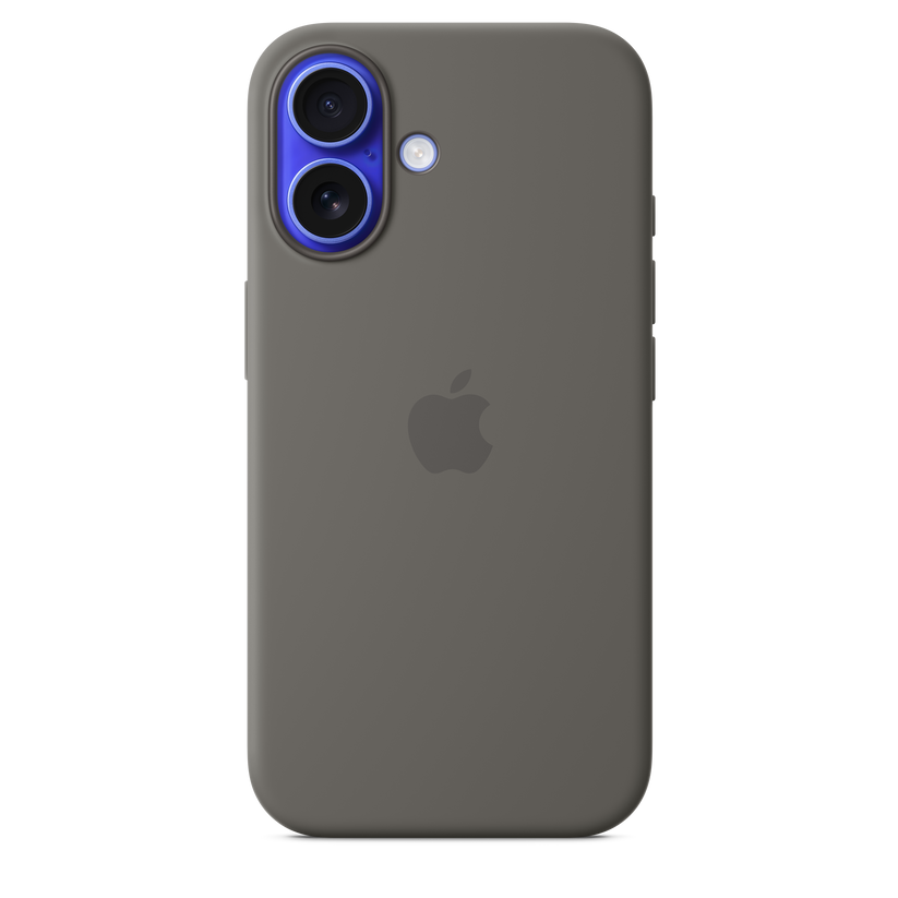 iPhone 16 Silicone Case with MagSafe - Stone Grey - istyle.work
