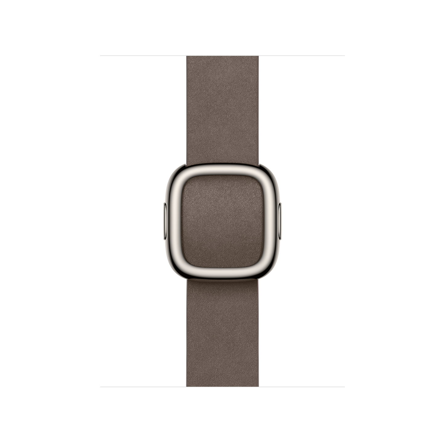 Apple Watch 38/40/41/42mm šedohnědý řemínek s moderní přezkou – střední - istyle.work