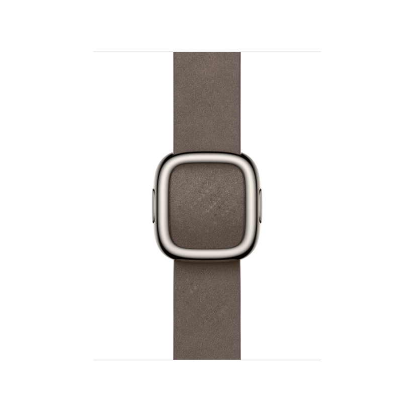 Apple Watch 38/40/41/42mm šedohnědý řemínek s moderní přezkou – střední - istyle.work