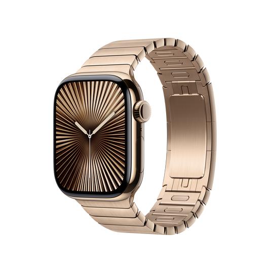 Apple Watch 38/40/41/42mm zlatý článkový tah - istyle.work