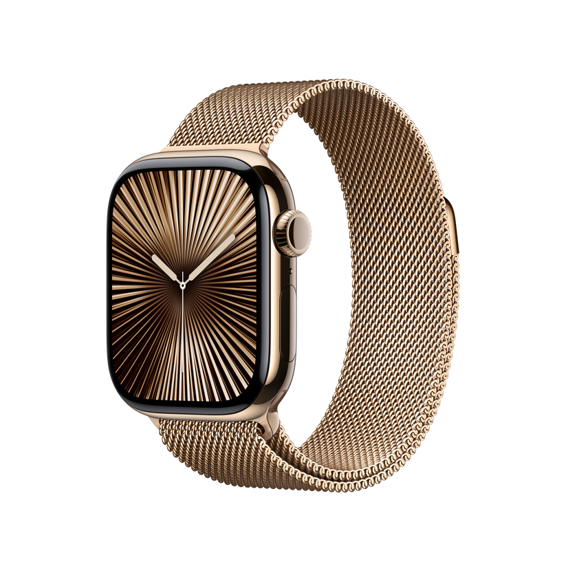 Apple Watch 38/40/41/42mm zlatý milánský tah – M/L - istyle.work