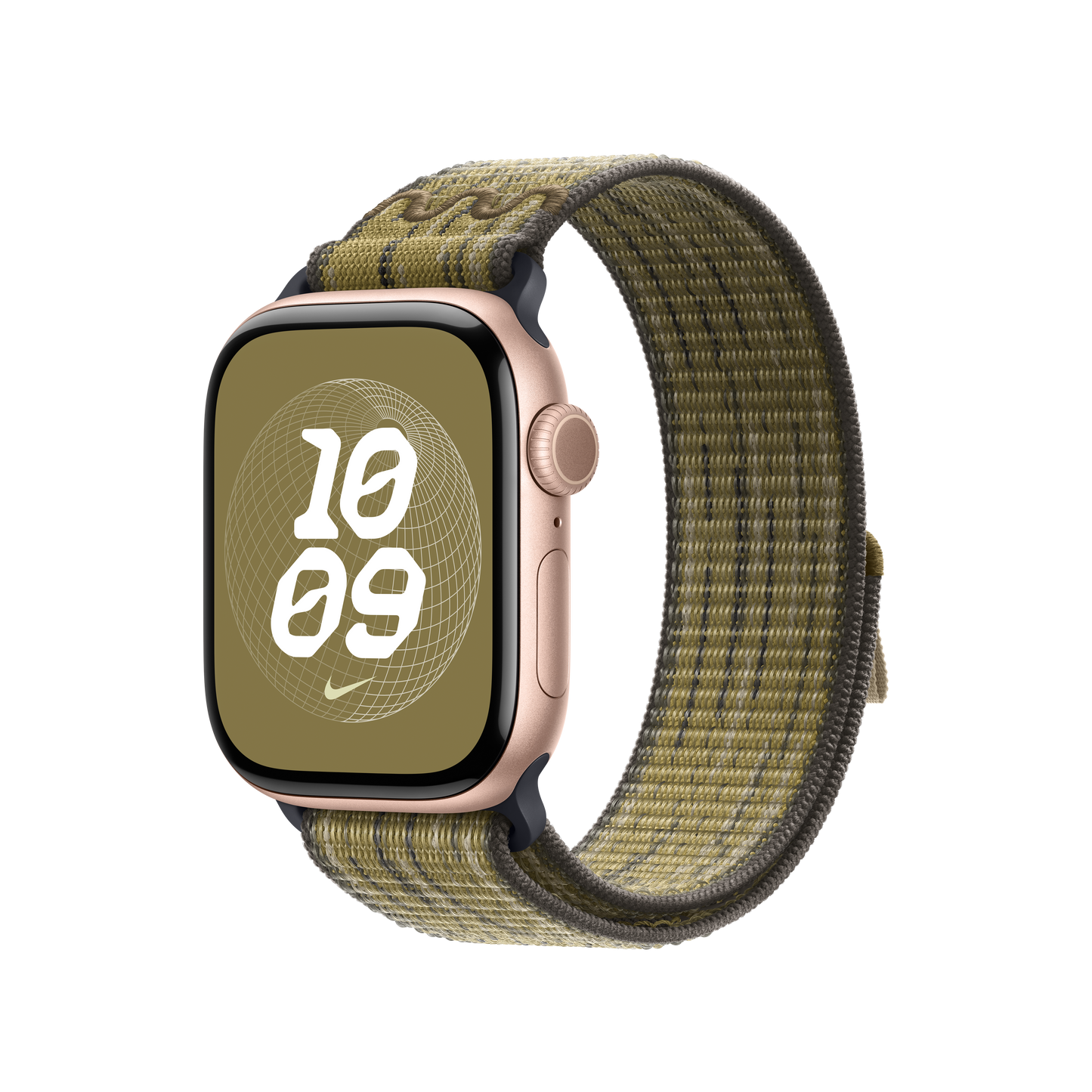 Apple Watch 38/40/41/42mm zeleno-šedý provlékací sportovní řemínek Nike - istyle.work