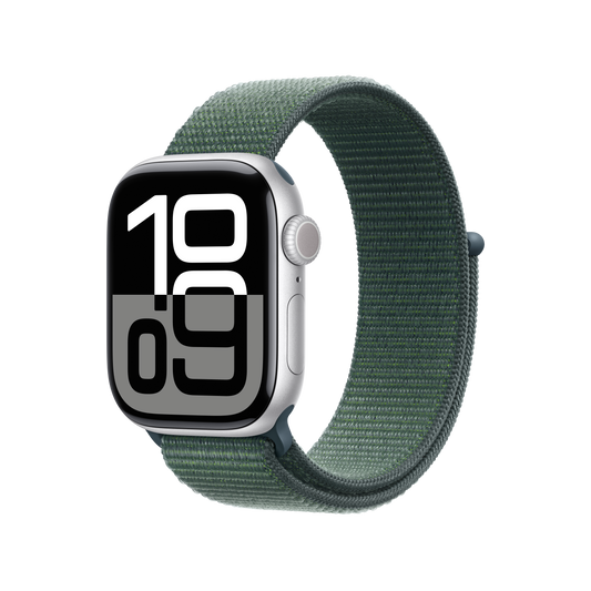 Apple Watch 38/40/41/42mm jezerně zelený provlékací sportovní řemínek - istyle.work