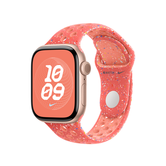 Apple Watch 38/40/41/42mm žhavě oranžový sportovní řemínek Nike - M/L - istyle.work