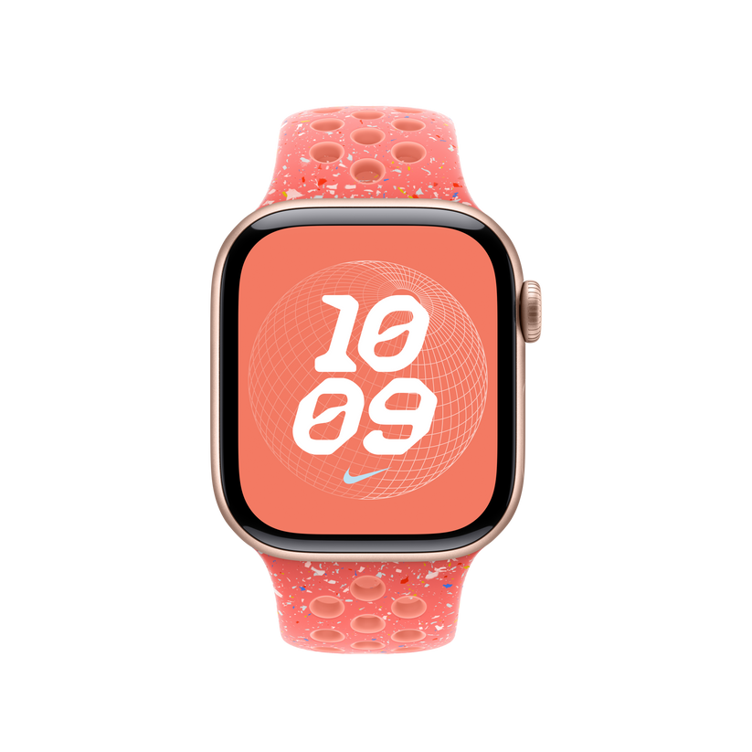 Apple Watch 38/40/41/42mm žhavě oranžový sportovní řemínek Nike - M/L - istyle.work