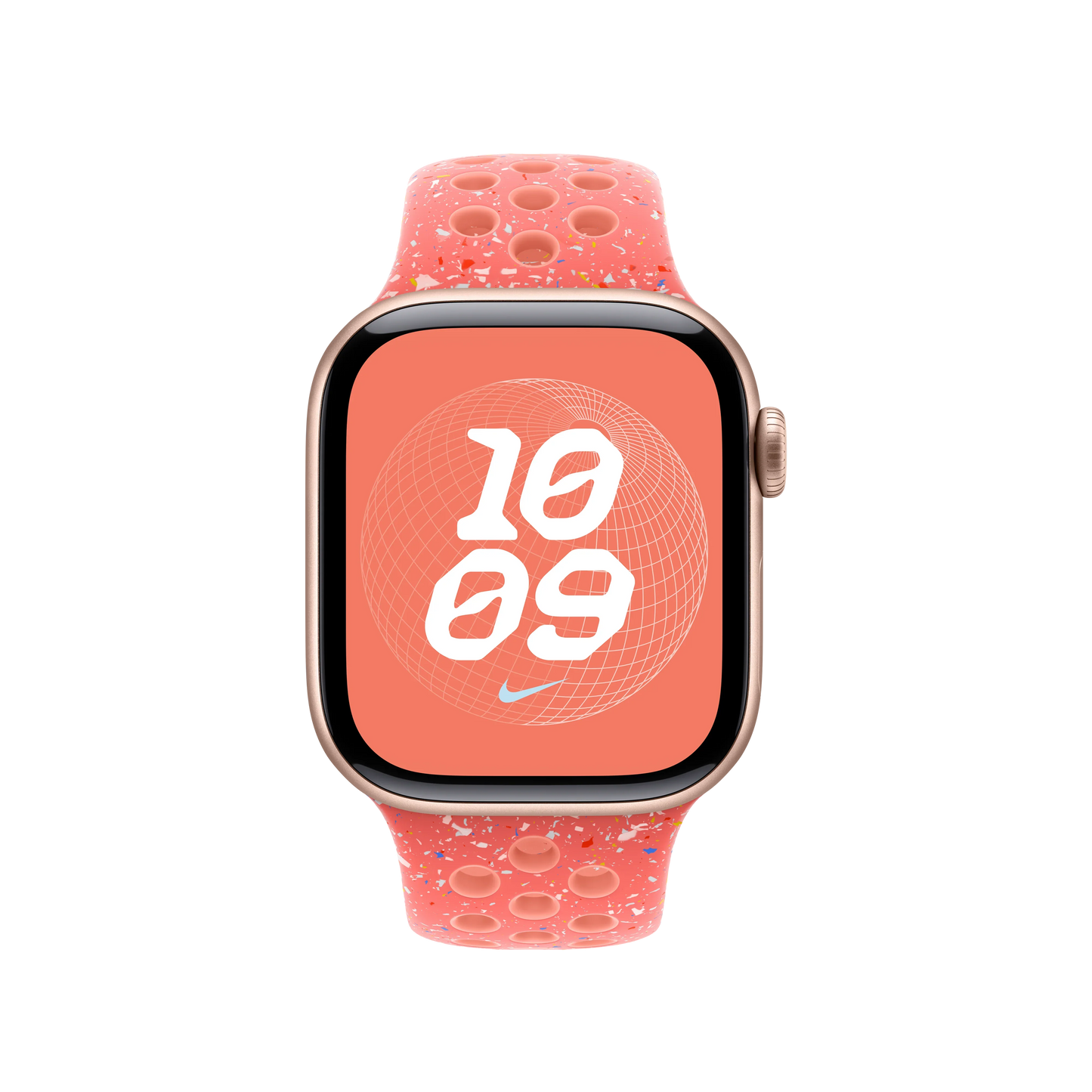 Apple Watch 38/40/41/42mm žhavě oranžový sportovní řemínek Nike - S/M - istyle.work