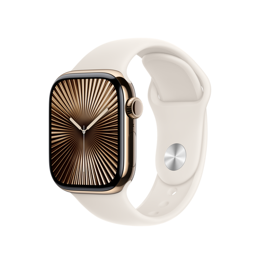 Apple Watch 38/40/41/42mm hvězdně bílý sportovní řemínek – M/L - istyle.work
