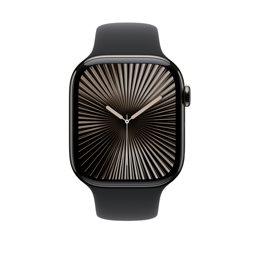 Apple Watch 44/45/46/49mm černý sportovní řemínek – M/L - istyle.work