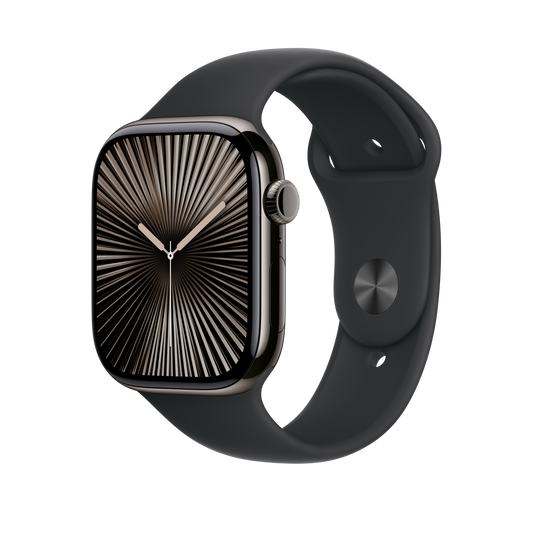 Apple Watch 44/45/46/49mm černý sportovní řemínek – S/M - istyle.work