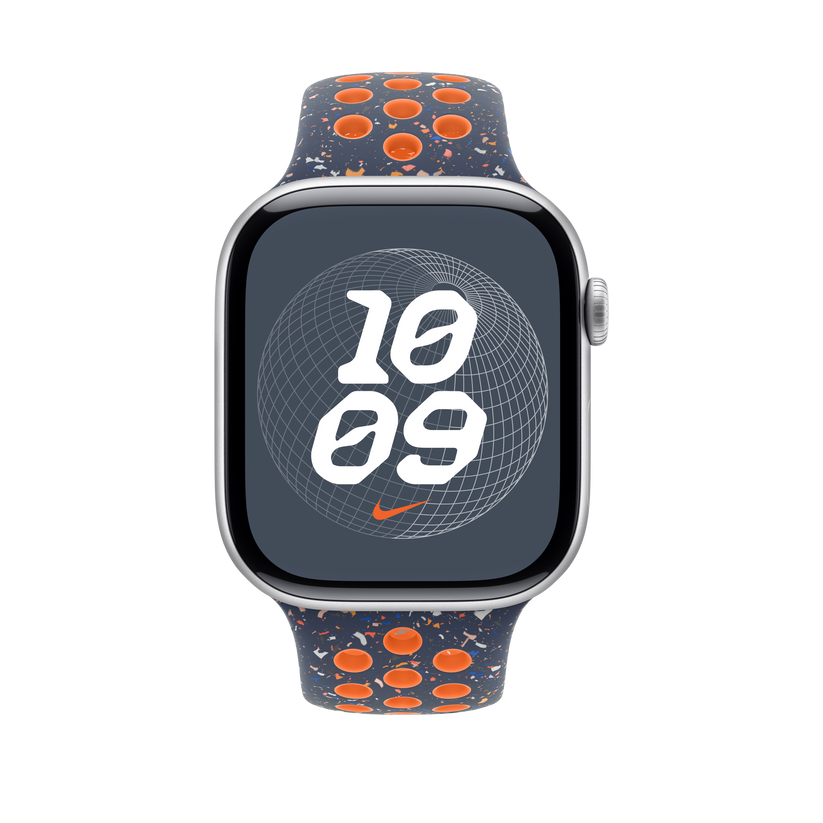 Apple Watch 44/45/46/49mm Blue Flame sportovní řemínek Nike - S/M - istyle.work