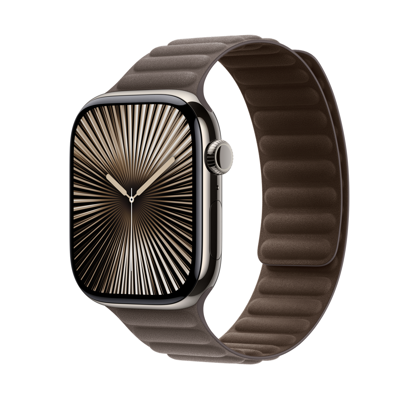Apple Watch 44/45/46/49mm šedohnědý magnetický tah – M/L - istyle.work