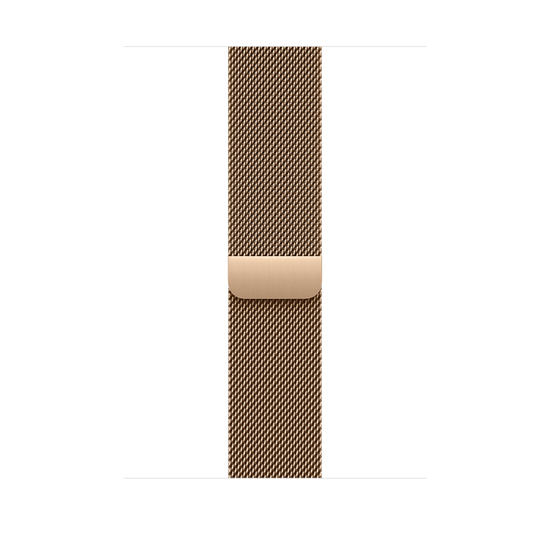 Apple Watch 44/45/46/49mm zlatý milánský tah – M/L - istyle.work