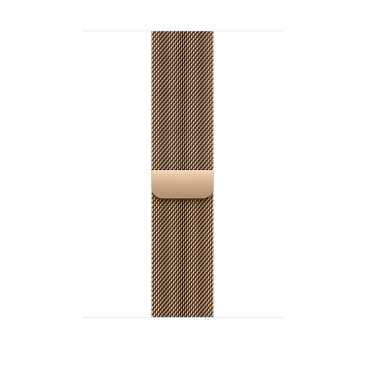 Apple Watch 44/45/46/49mm zlatý milánský tah – S/M - istyle.work