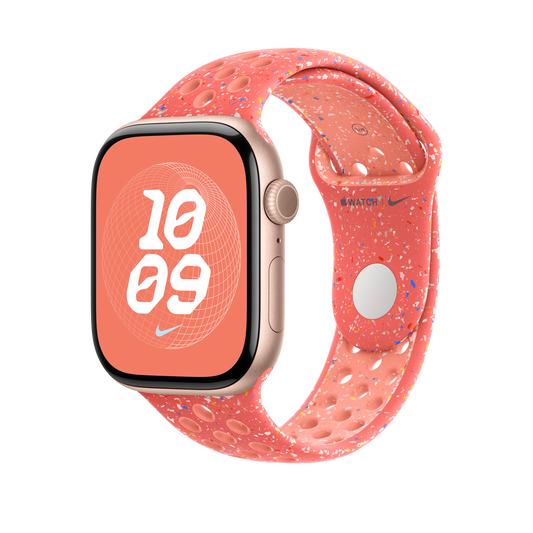 Apple Watch 44/45/46/49mm žhavě oranžový sportovní řemínek Nike - S/M - istyle.work