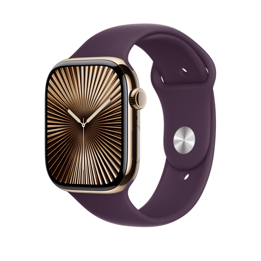Apple Watch 44/45/46/49mm švestkový sportovní řemínek – M/L - istyle.work