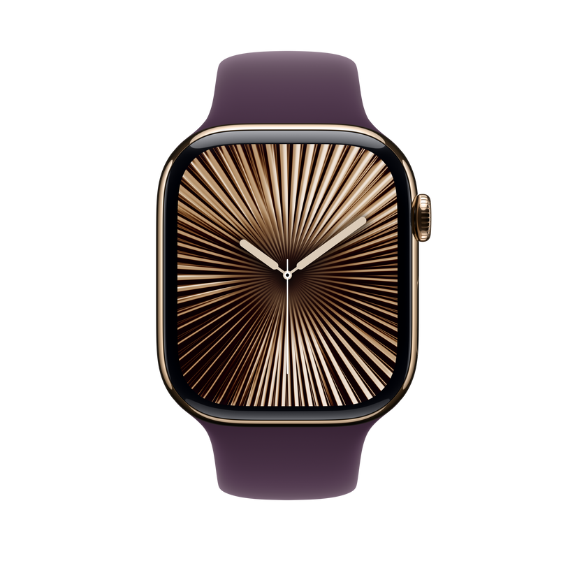 Apple Watch 44/45/46/49mm švestkový sportovní řemínek – M/L - istyle.work