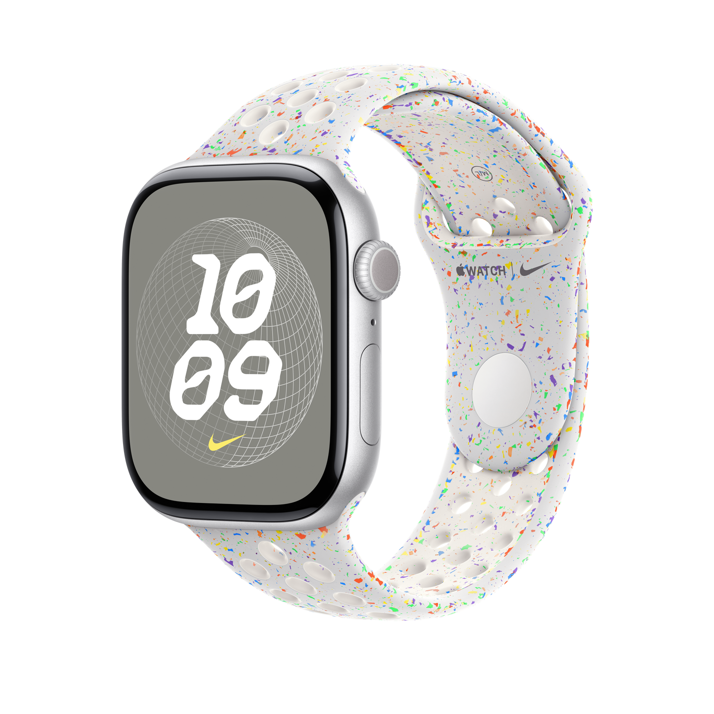 Apple Watch 44/45/46/49mm platinový sportovní řemínek Nike - S/M - istyle.work