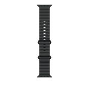 Apple Watch 44/45/46/49mm černý Oceánský řemínek – provedení z černého titanu - istyle.work