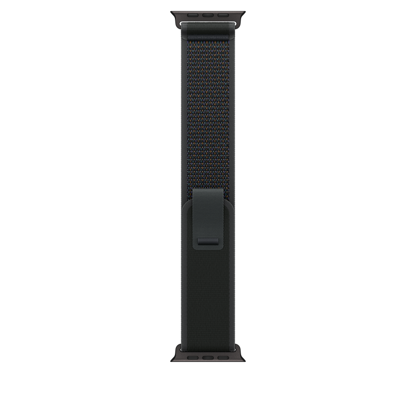 Apple Watch 44/45/46/49mm černý Trailový tah - M/L – provedení z černého titanu - istyle.work