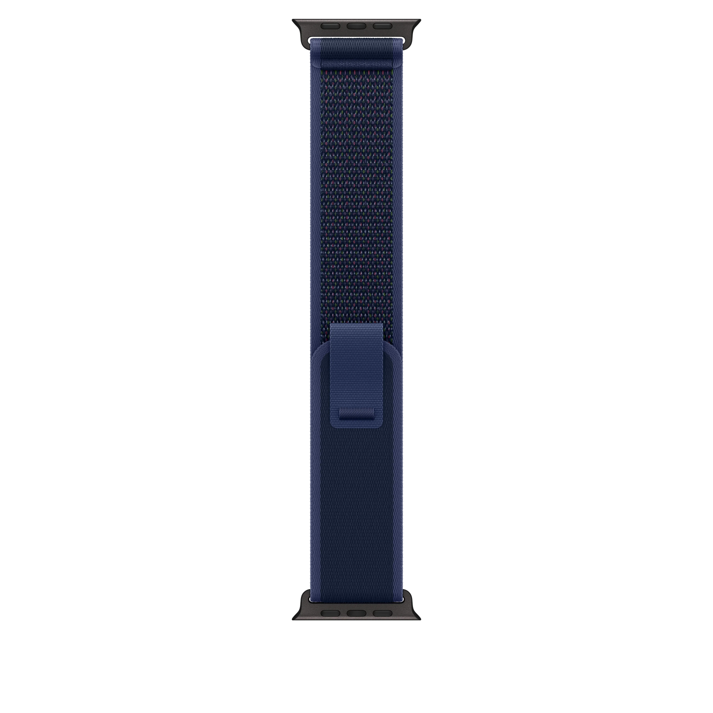 Apple Watch 44/45/46/49mm modrý Trailový tah - M/L – provedení z černého titanu - istyle.work