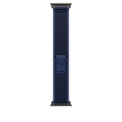 Apple Watch 44/45/46/49mm modrý Trailový tah - M/L – provedení z černého titanu - istyle.work