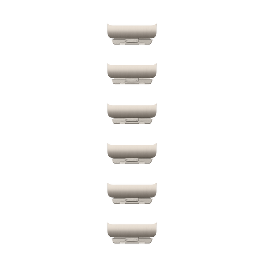 Apple Watch 44/45/46/49mm sada přírodního článkového tahu - istyle.work