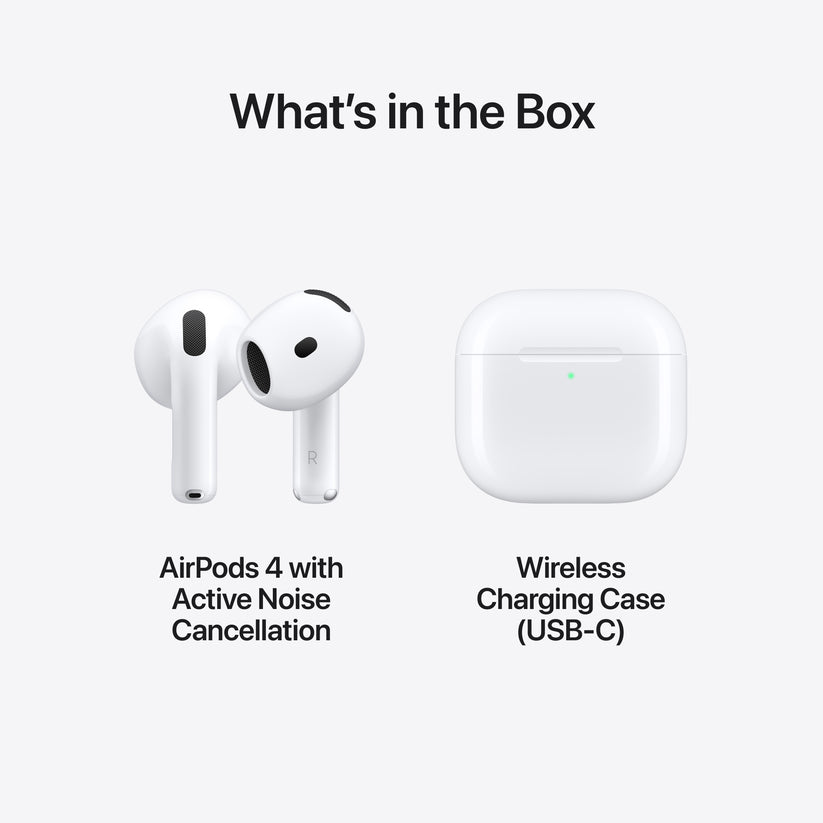 AirPods 4 s aktivním potlačováním hluku - istyle.work