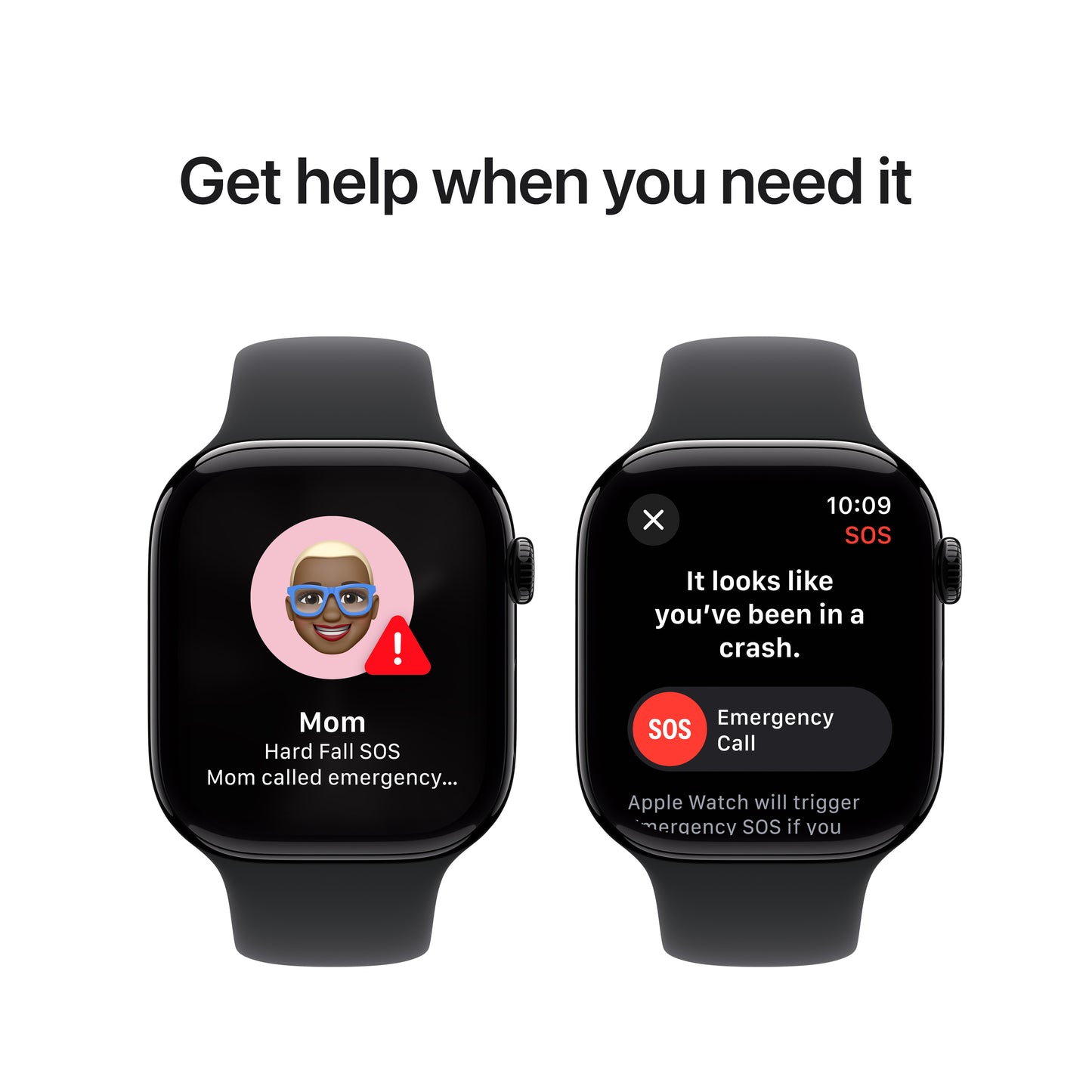 Apple Watch Series 10 GPS + Cellular 46mm klavírně černé hliníkové pouzdro s černým sportovním řemínkem - S/M (renovovaný) - istyle.work