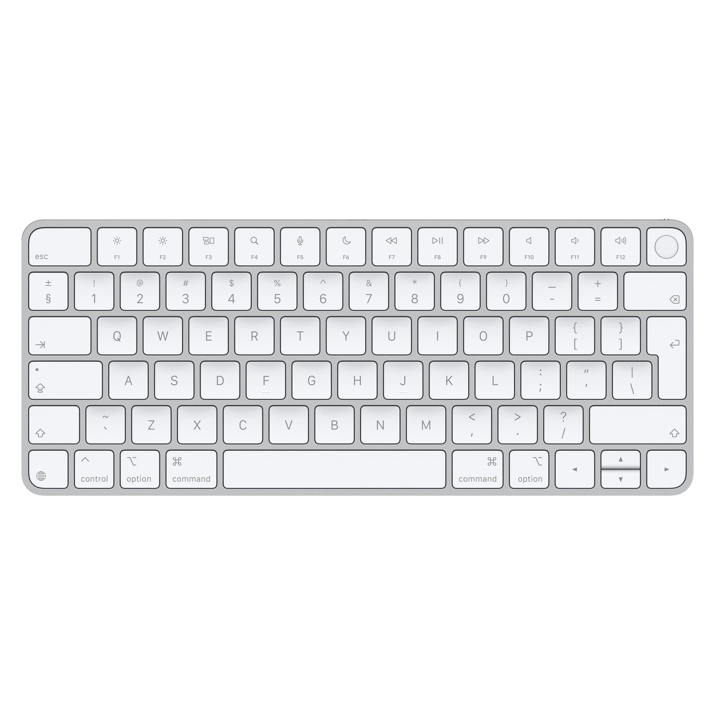 Apple Magic Keyboard s Touch ID pro Macy s čipem Apple – anglický (mezinárodní) - istyle.work