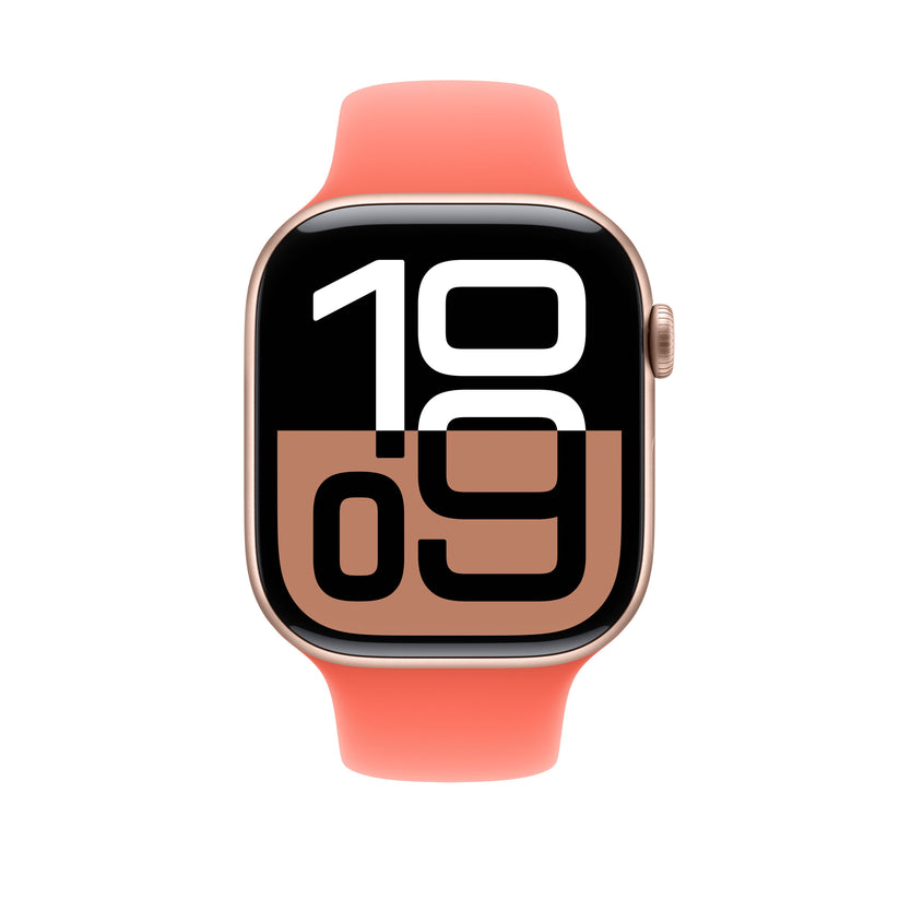 Apple 44/45/46/49 mm mandarinkový sportovní řemínek – M/L - istyle.work