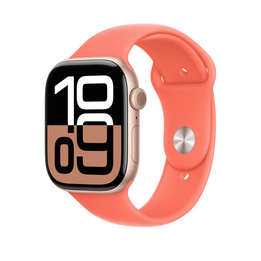 Apple 44/45/46/49 mm mandarinkový sportovní řemínek – M/L - istyle.work