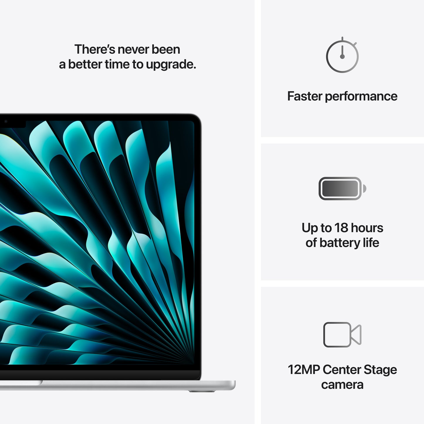 MacBook Air 15,3", Apple M4 10jádrové CPU, 10jádrové GPU, 24GB, 512GB SSD, CZ - stříbrný (otevřený) - istyle.work
