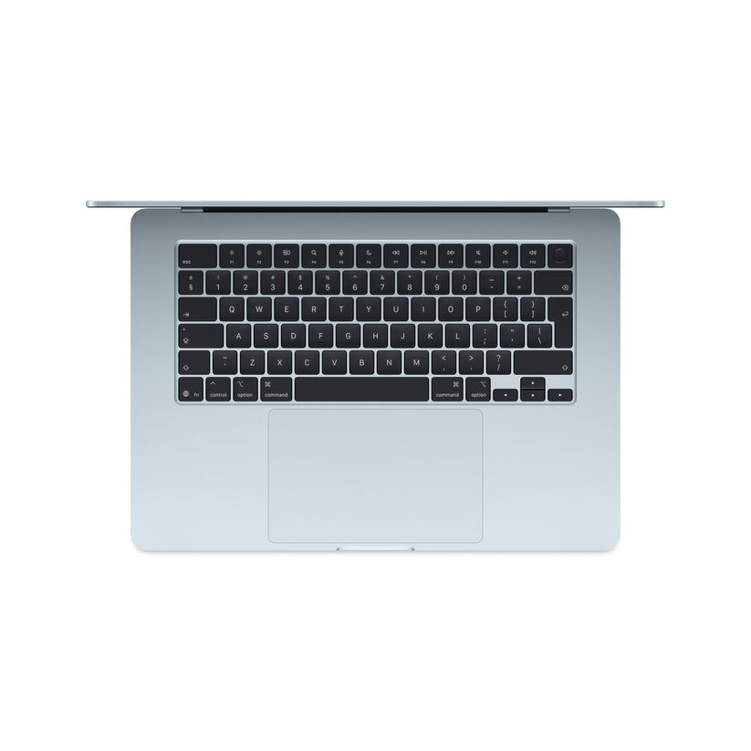 MacBook Air 15,3", Apple M4 10jádrové CPU, 10jádrové GPU, 16GB, 256GB SSD, CZ - blankytně modrý (otevřený) - istyle.work