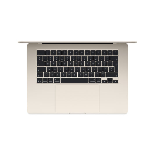 MacBook Air 15,3", Apple M4 10jádrové CPU, 10jádrové GPU, 16GB, 512GB SSD, CZ - hvězdně bílý - istyle.work