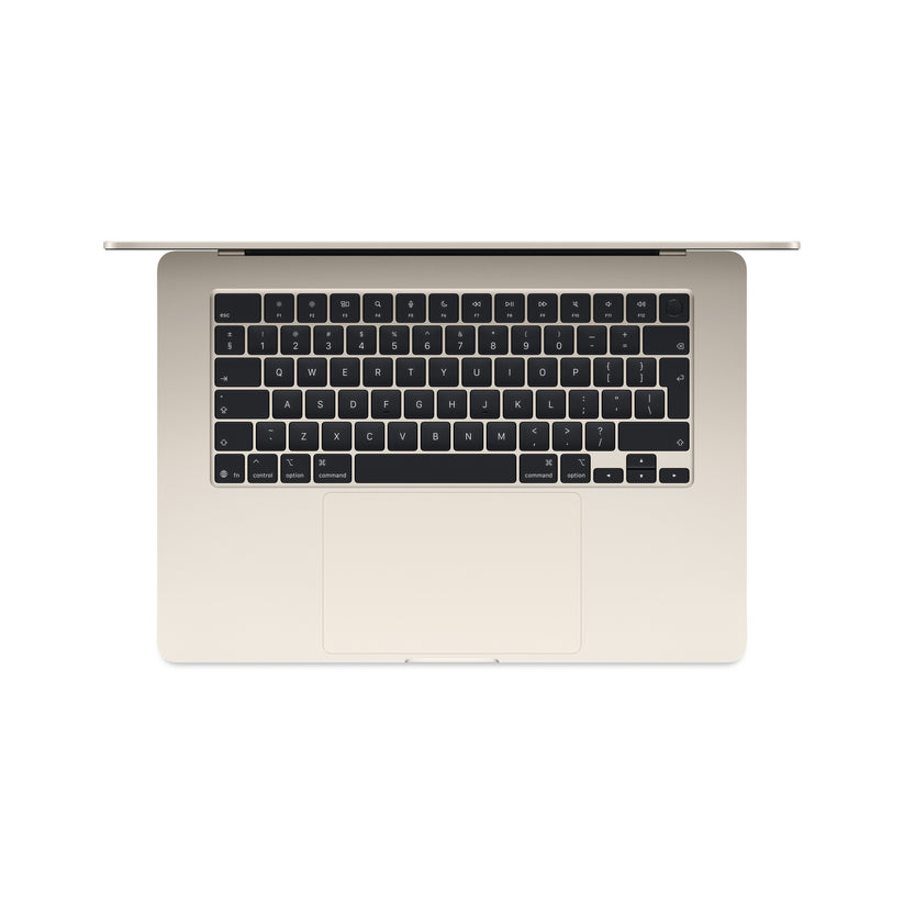 MacBook Air 15,3", Apple M4 10jádrové CPU, 10jádrové GPU, 24GB, 512GB SSD, CZ - hvězdně bílý - istyle.work