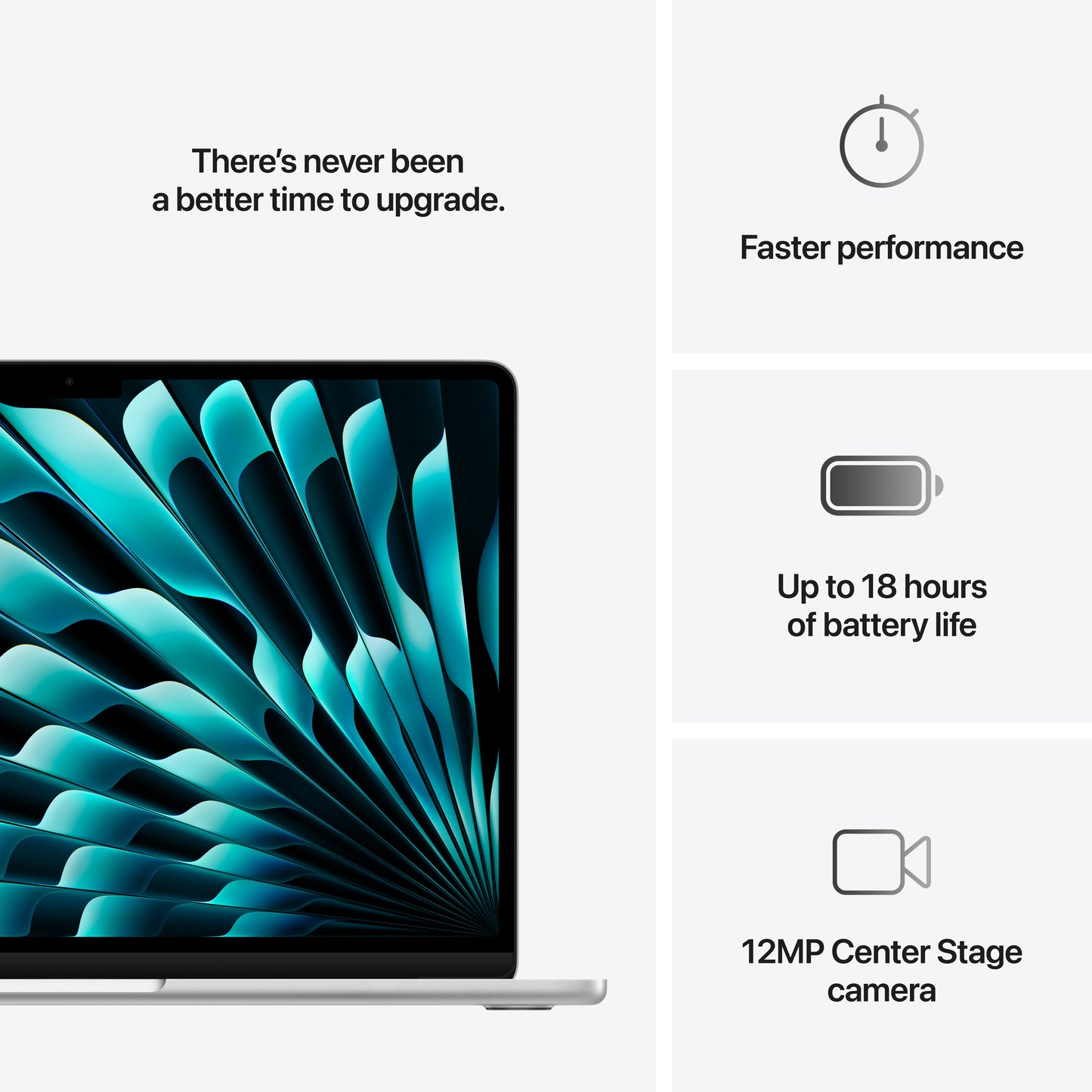 MacBook Air 13,6", Apple M4 10jádrové CPU, 8jádrové GPU, 16GB, 256GB SSD, CZ - stříbrný - istyle.work