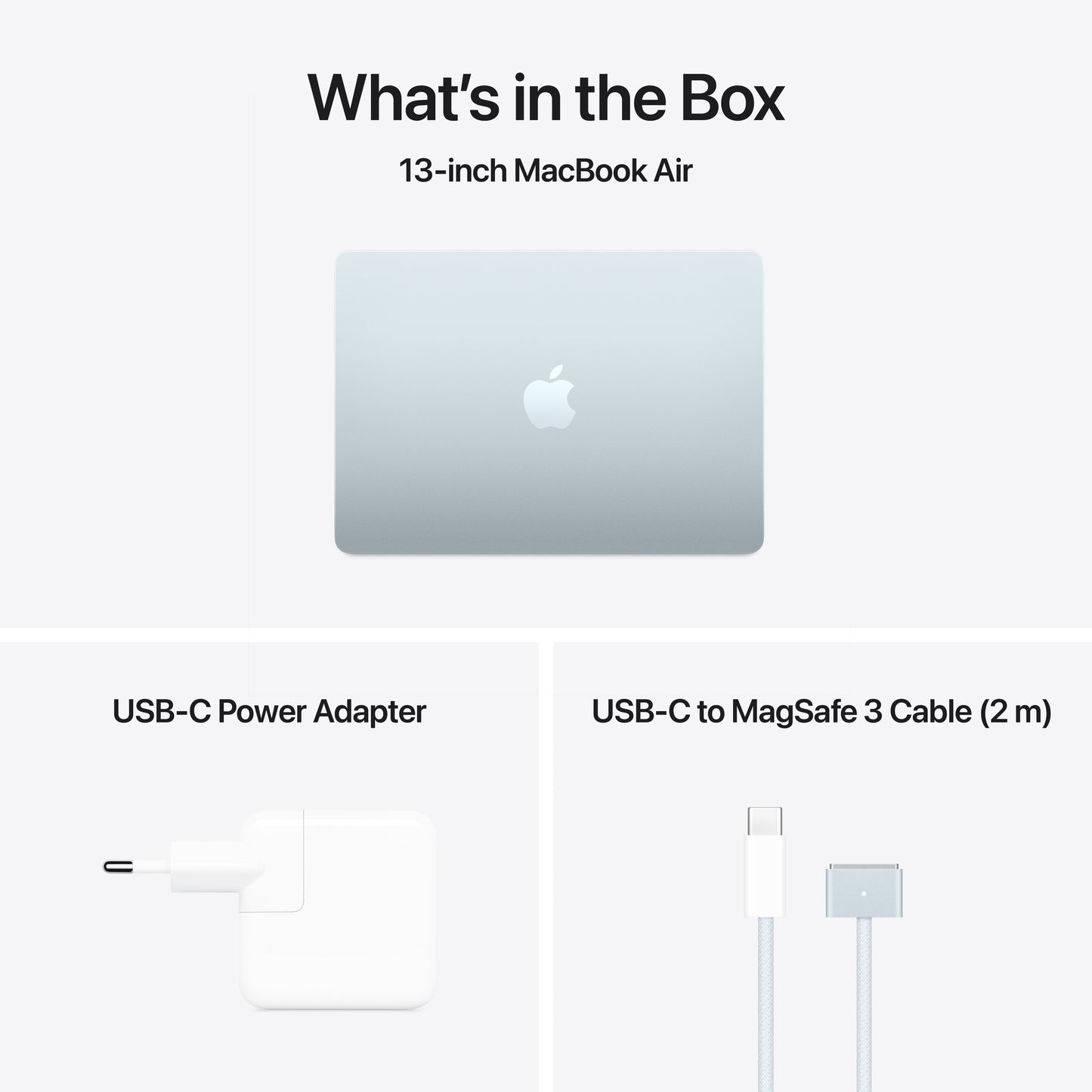 MacBook Air 13,6", Apple M4 10jádrové CPU, 10jádrové GPU, 16GB, 512GB SSD, CZ - blankytně modrý (renovovaný) - istyle.work