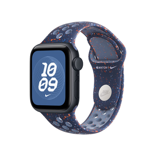 Řemínek pro Apple Watch 38/40/41 mm Apple Blue Ribbon sportovní Nike - S/M - istyle.work