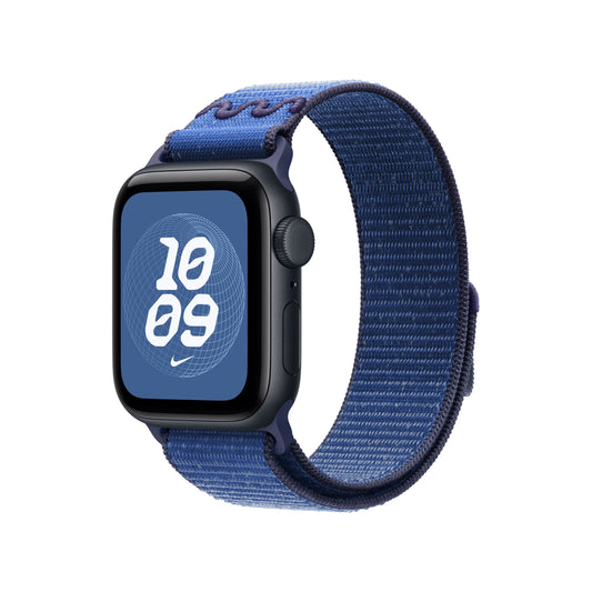 Řemínek pro Apple Watch 38/40/41 mm Apple Blue Ribbon provlékací sportovní Nike - istyle.work